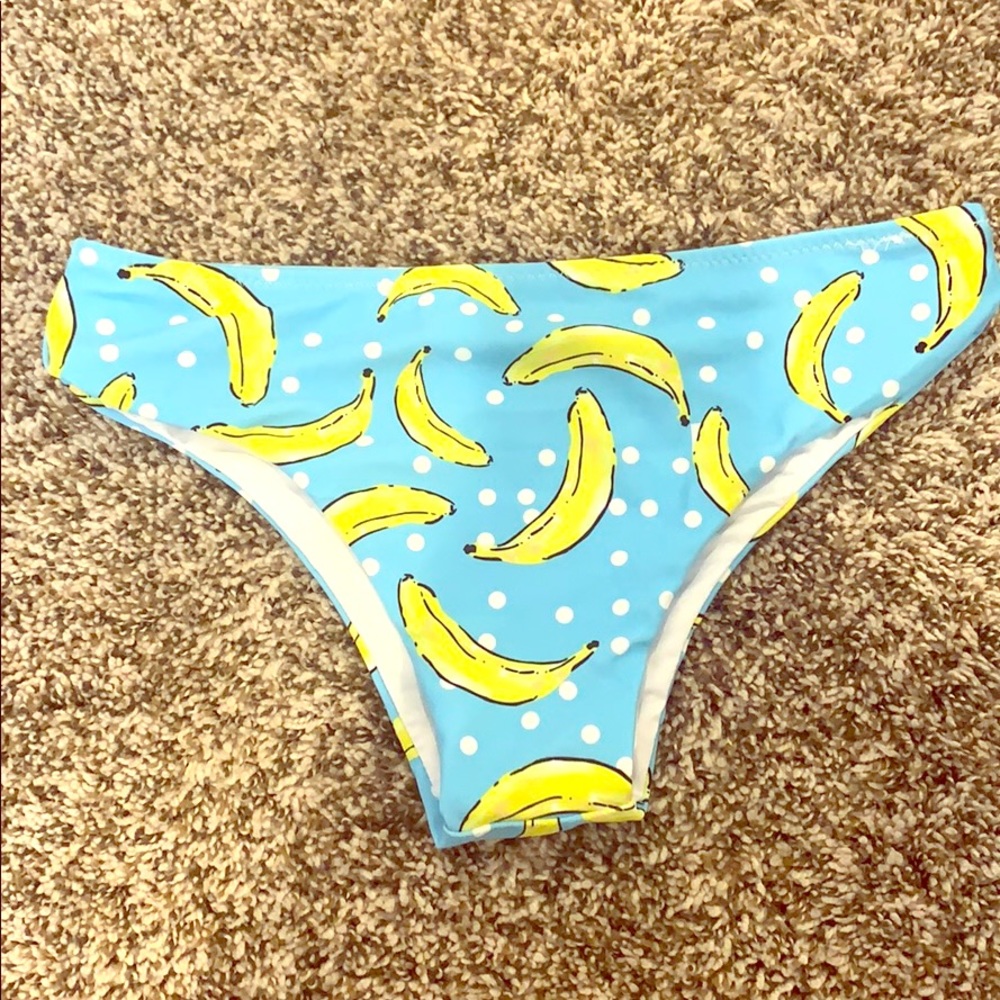 SHEIN banana bikini bottoms